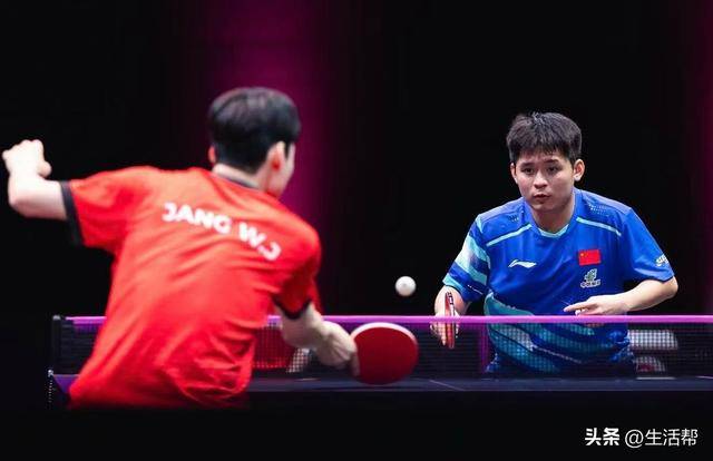 皇冠mos022_林诗栋苦战不敌张禹珍 中国男乒新年首战无缘桂冠